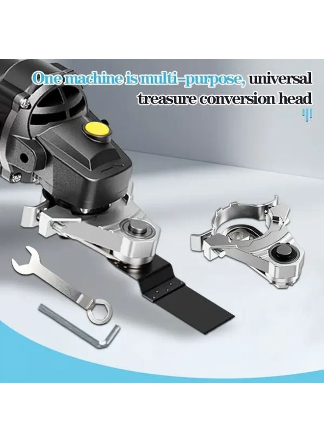 M10 Angle Grinder To Multi Purpose Tool Oscillating Tool Set For DIY And Professional Use - Image 2